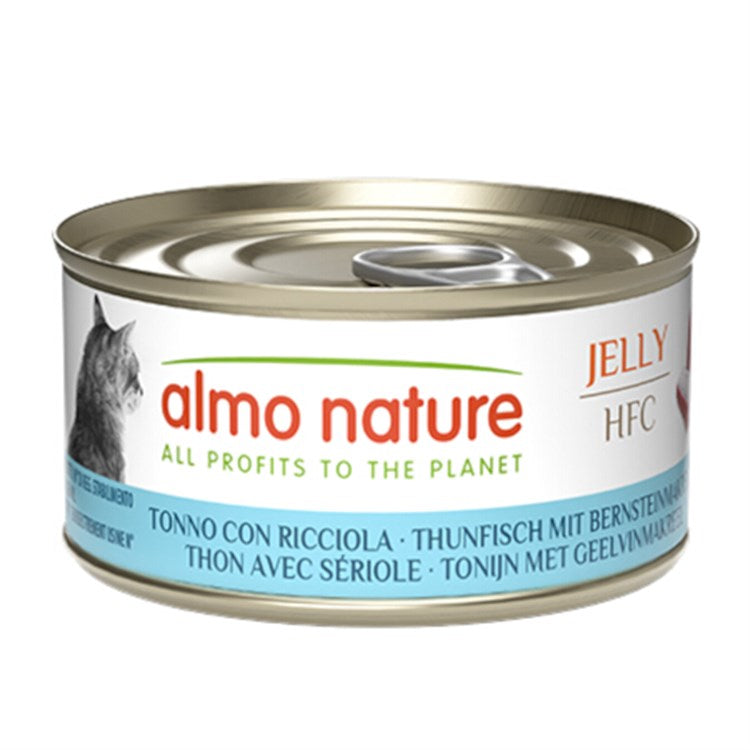 Almo Nature HFC Jelly Cats - Tonno con Ricciola 70g Almo Nature HFC Jelly Cats - Tonno con Ricciola 70g